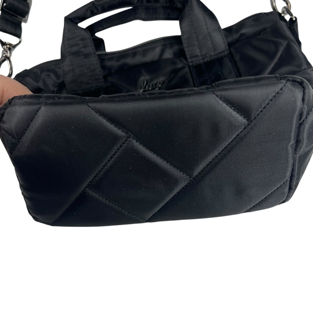 LUG DORY MINI Quilted Puffer Purse with crossbody bag - Picture 9 of 11